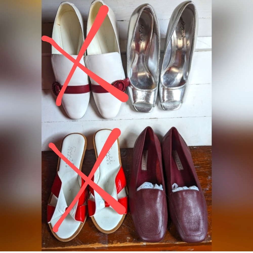 Bundle 2 Pair Size 6.5 Shoes - Picture 1 of 5